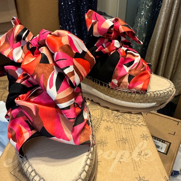 #145/33❤️ BRAND NEW IN BOX FREE PEOPLE CHAPMIN SPORTS SANDALS IN WATERMELON - Picture 7 of 11